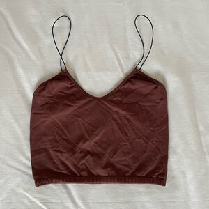 Free People Brown Camisole Top